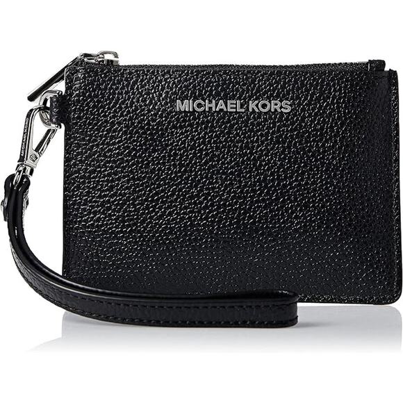 NWT Michael Kors Women's Jet Set Small Coin Purse, Black-OS - Picture 1 of 4